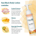 Kulsum's Kaya Kalp Sun Block Sunscreen Body Lotion For Sun Protection From Tanning, Sunburn & Pigmentation | Grocsy