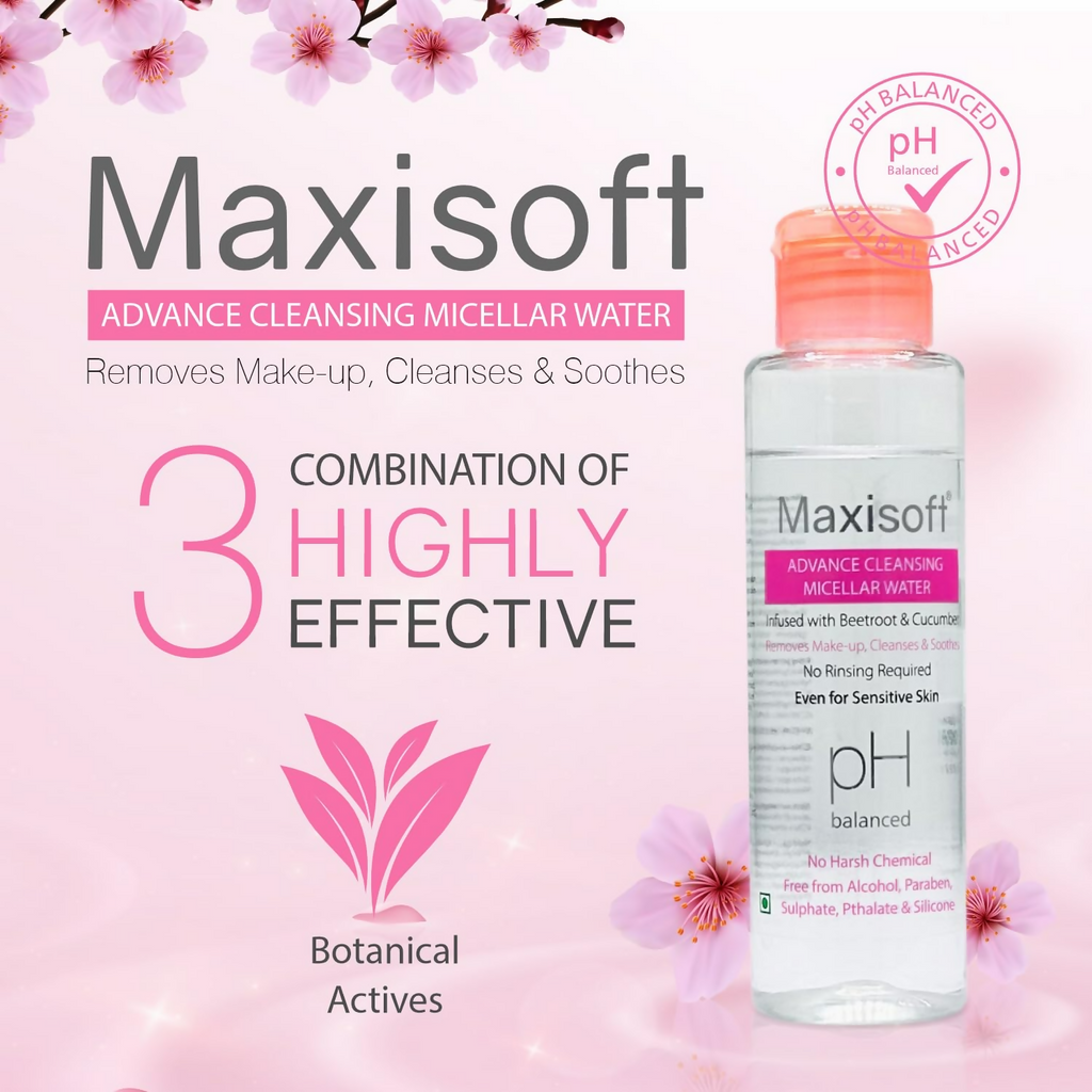 Maxisoft Advance Cleansing Micellar Water | Grocsy