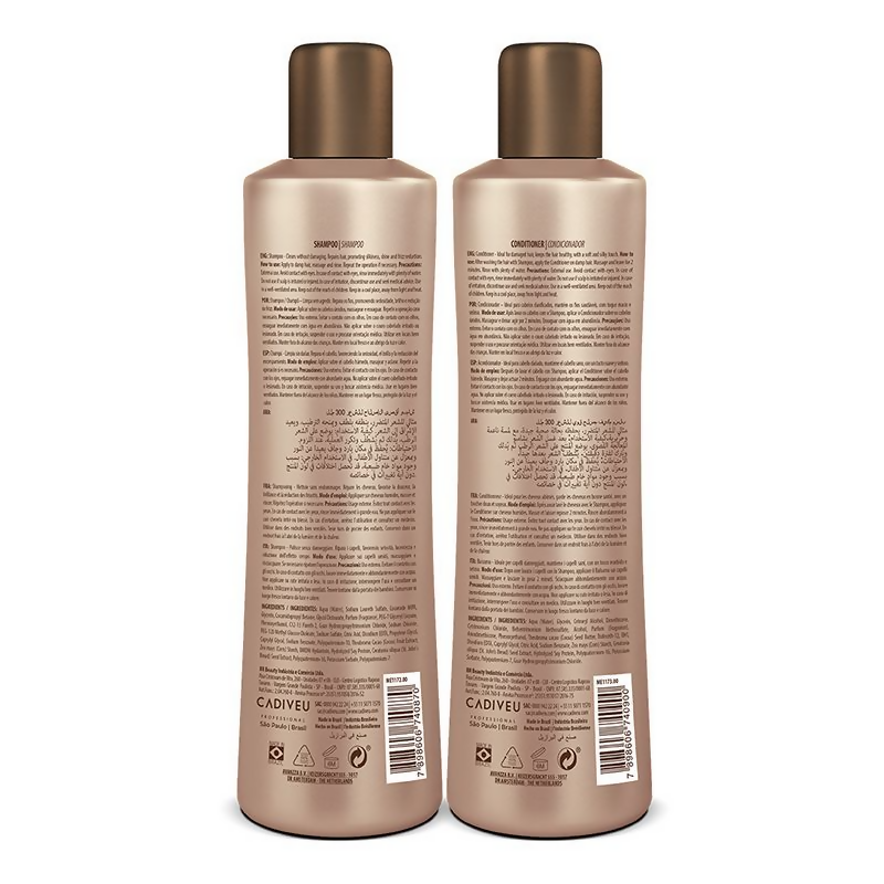 Cadiveu Brasil Cacau Extreme Repair Shampoo & Conditioner | Grocsy