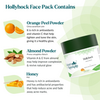 Kulsum's Kaya Kalp Hollyhock Face Pack For Tightens Pores & Radiant Glow | Grocsy