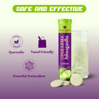 Upakarma Ayurveda Ashwagandha Effervescent Tablets - Lemon Flavour | Grocsy