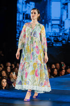 W for Woman Floral Printed Flared Dress | Grocsy