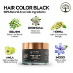 Ivory Natural Black Hair Color - Plant-Based Natural Hair Color - Both For Men Women | Grocsy