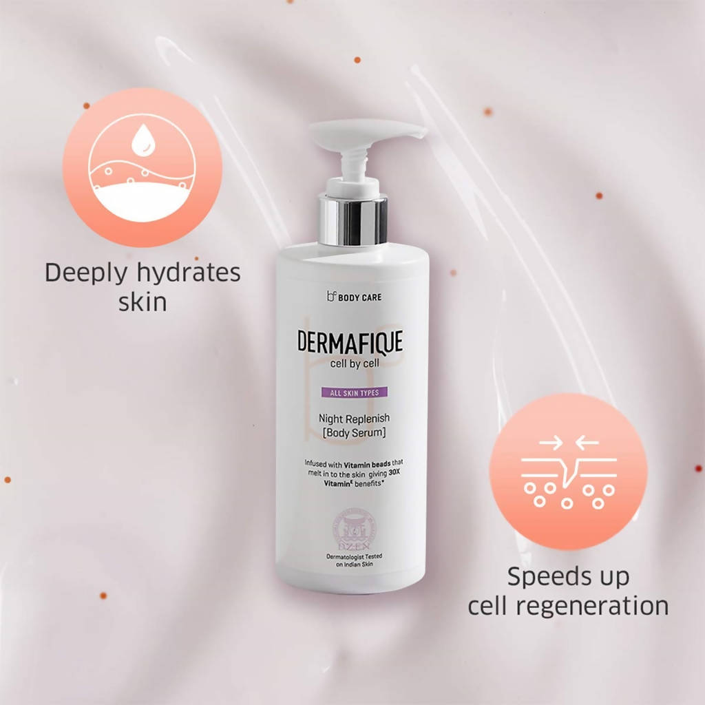 Dermafique Night Replenish Body Serum | Grocsy