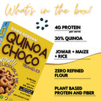 Born Reborn Quinoa Crunchy Choco Triangles | Grocsy