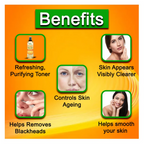 VedicAyurveda Orange Skin Toner With Glycerine | Grocsy