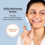 Foxtale Daily Hydrating Serum With Hyaluronic Acid - For Plump & Glowing Skin | Grocsy