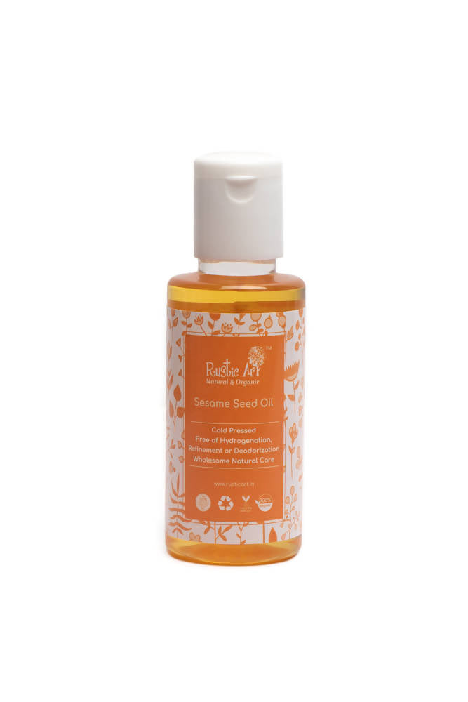 Rustic Art Cold Pressed Sesame Seed Oil | Grocsy