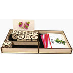 Kraftsman Wooden Hindi Shabd Gyan Learning Game With Flash Cards | Educational Toys | Grocsy
