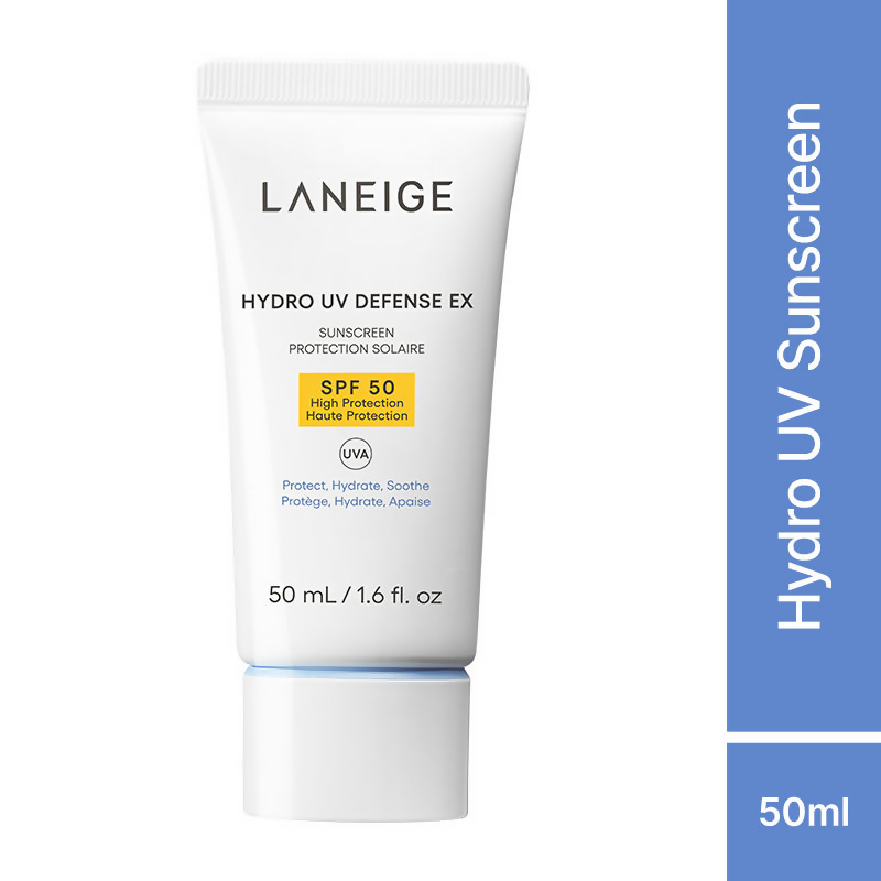 Laneige Hydro UV Defense Sunscreen Ex Broad Spectrum SPF 50+ | Grocsy