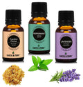 Earth N Pure Essential Oils (Frankincense, Peppermint & Lavender) Combo | Grocsy