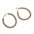 Mominos Fashion Kamal Johar Multi Kundan Anklets With Pearls | Grocsy