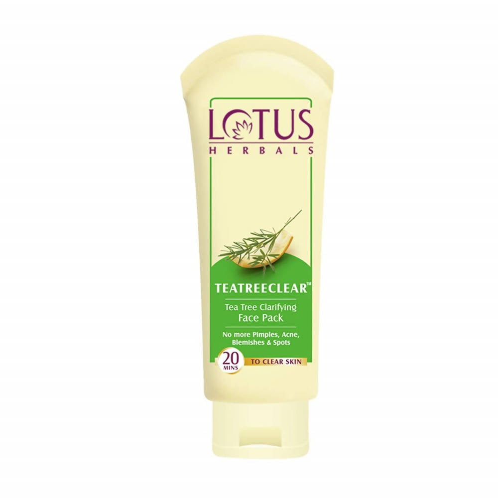 Lotus Herbals Teatreeclear Tea Tree Clarifying Face Pack | Grocsy