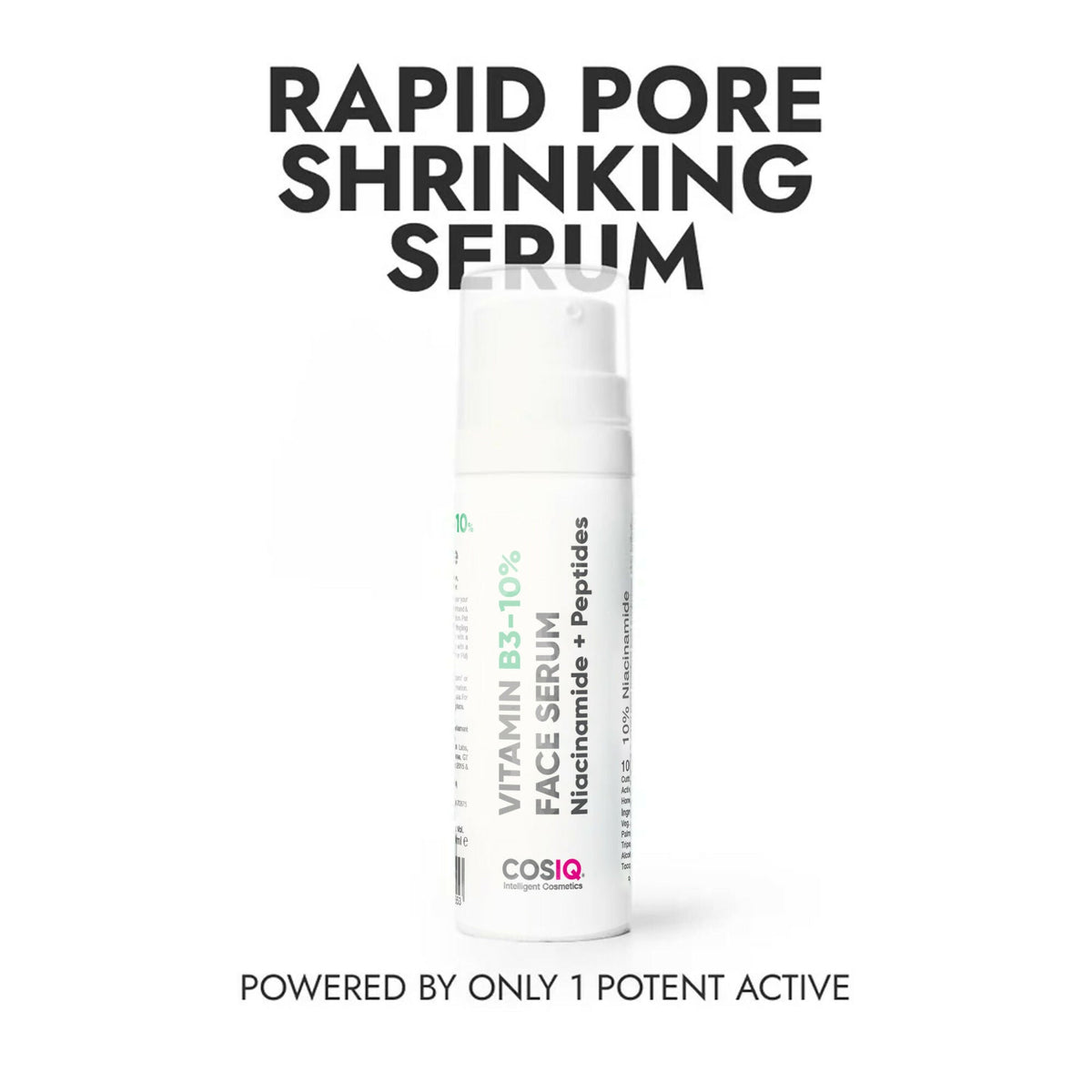 Cos-IQ Niacinamide Vitamin B3-10% Face Serum for Ultra Sensitive Skin | Grocsy