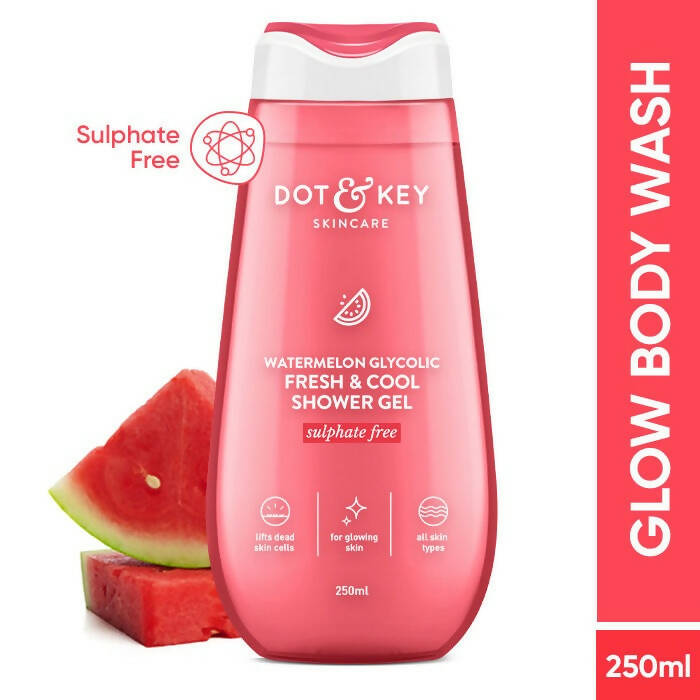 Dot & Key Watermelon Glycolic Fresh & Cool Shower Gel | Grocsy