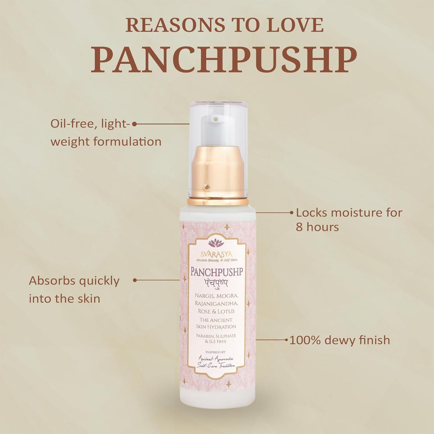 Svarasya Panchpushp Moisturizer Lotion | Grocsy