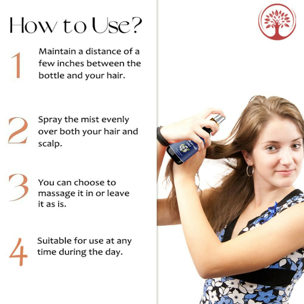 Ivory Natural Dandruff Hair Mist For Flake-Free Confidence And Silky Smooth Hair | Grocsy