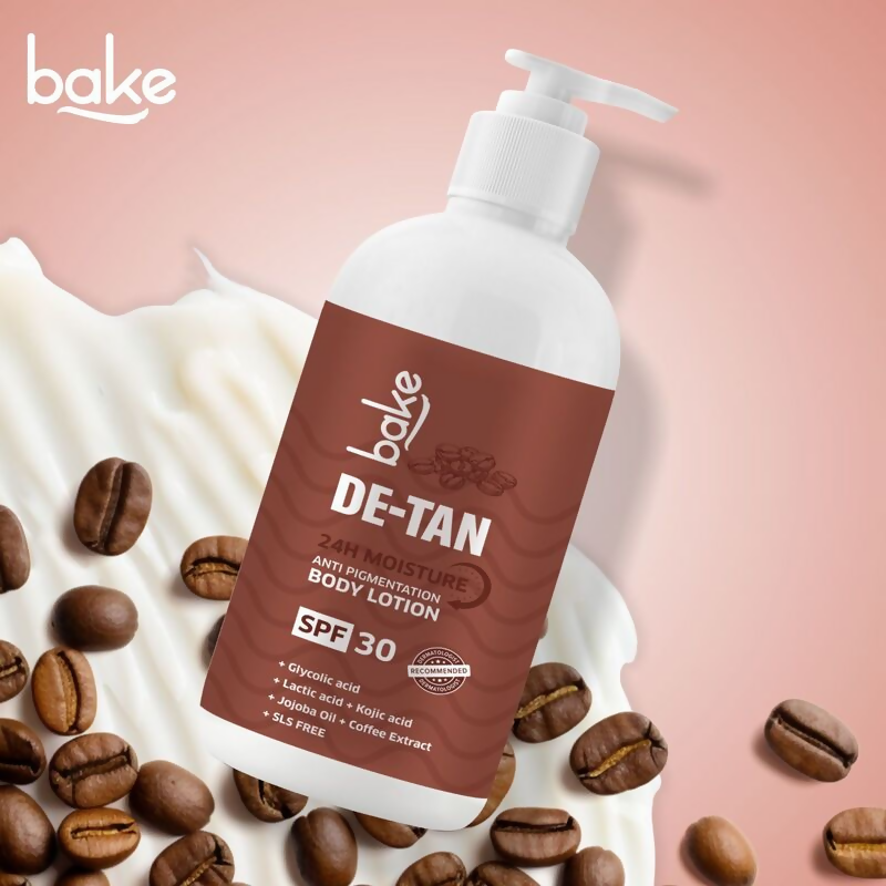 Bake De-Tan Anti Pigmentation Coffee Body Lotion | Grocsy