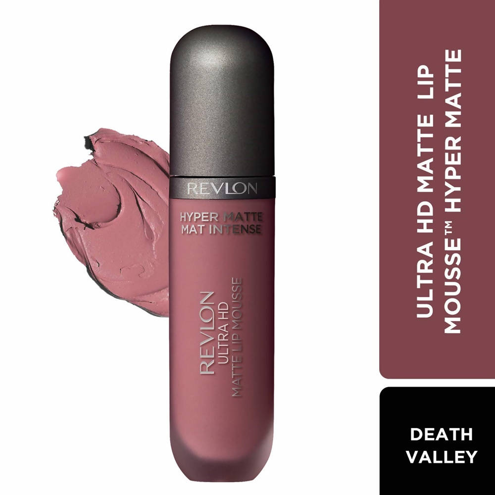 Revlon Hyper Matte Mat Intense Ultra Hd Matte Lip Mousse - Death valley | Grocsy