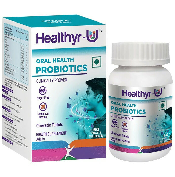 Healthyr-U Oral Health Probiotics Tablets | Grocsy