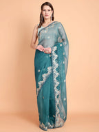 Vamsee Meera Rama Georgette Saree | Grocsy