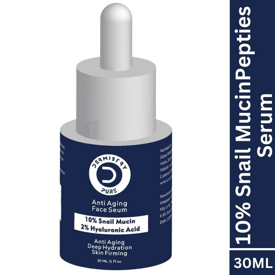 Dermistry 10% Snail Mucin96 Peptide Anti Ageing Moisturizer Skin Firming Tightening Aging Face Serum | Grocsy
