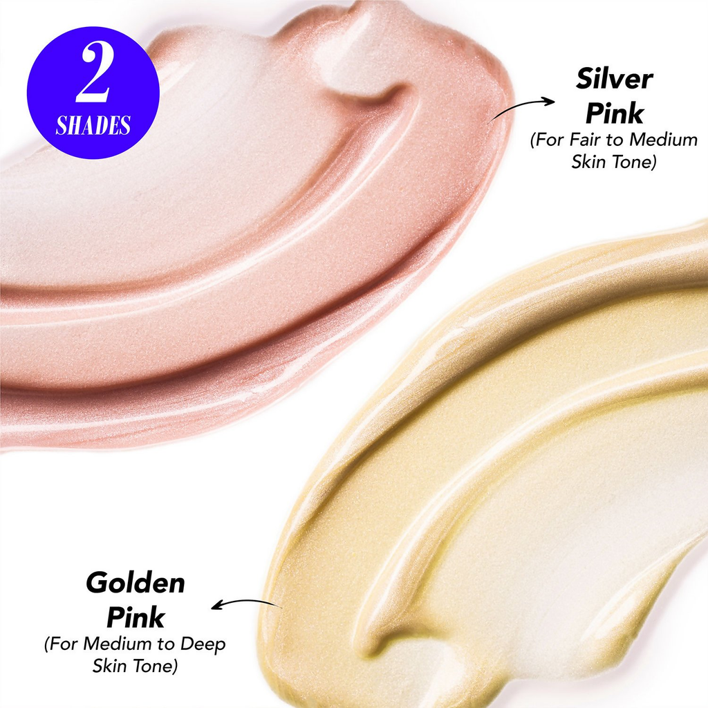 Blue Heaven Prime & Shine Flawless Illuminating Primer & Strobe Cream - Golden Pink | Grocsy