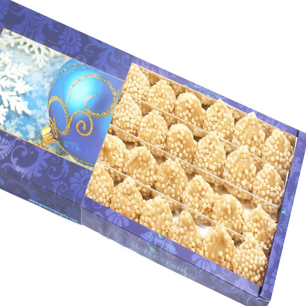 Ghasitaram Rice Crispies Kaju Modaks | Grocsy