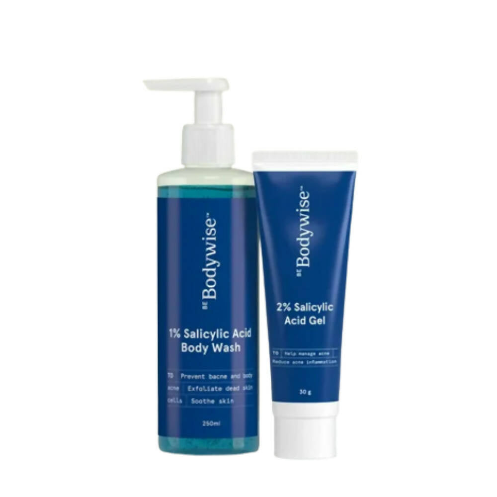 BeBodywise 2% Salicylic Acid Gel and 1% Salicylic Acid Body Wash | Grocsy