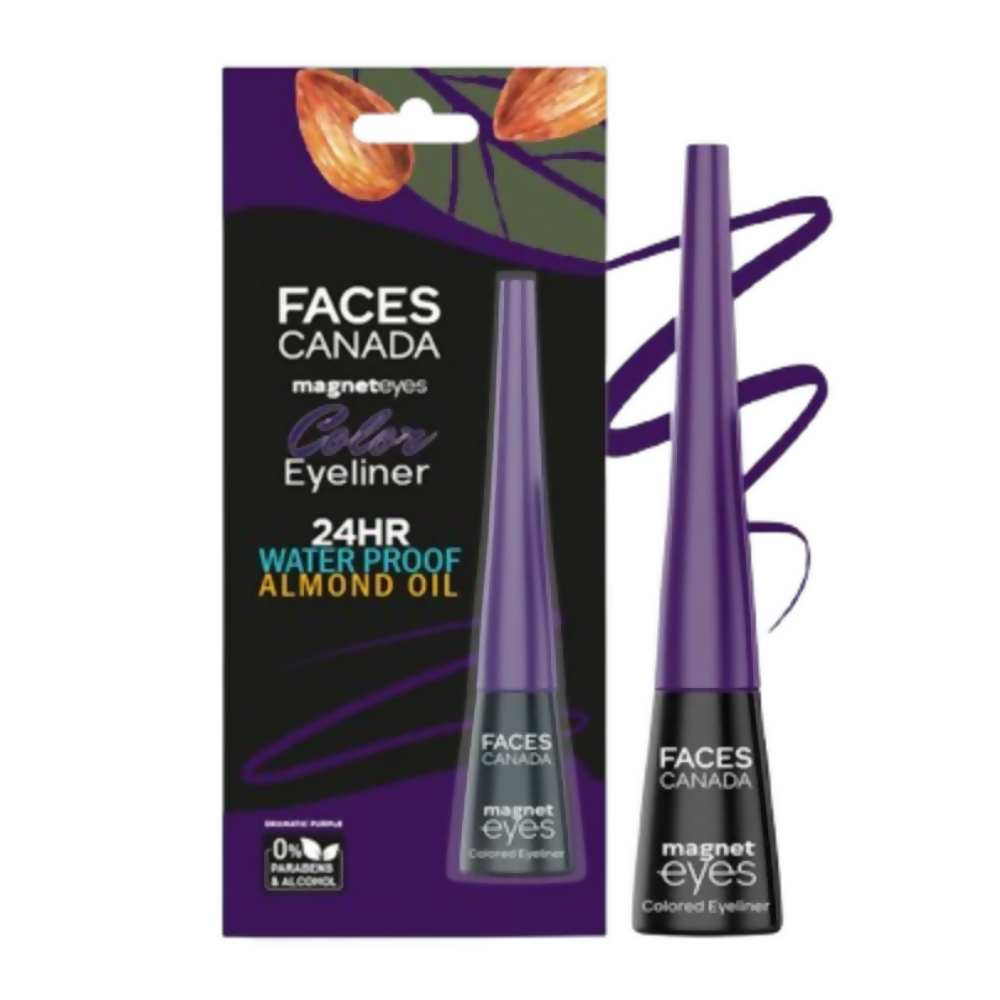 Faces Canada Magneteyes Colored Eyeliner - Dramatic Purple 01 | Grocsy