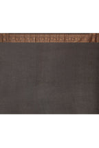 Joban Fashion Grey Crepe Chiffon Pure Handloom Banarasi Silk Saree | Grocsy
