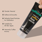 mCaffeine Naked & Raw Coffee Face Scrub with Walnut for Fresh Glow | Grocsy