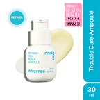 Innisfree 0.15% Retinol Cica Ampoule Daily Care For Pores, Dead Skin, Anti-Aging - Beginner-Friendly | Grocsy
