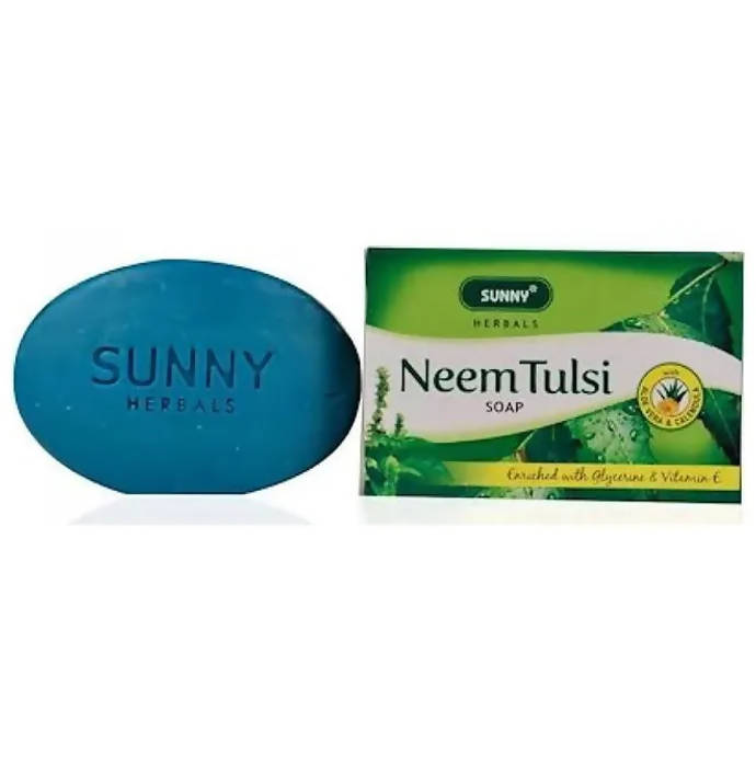 Bakson's Sunny Herbals Neem Tulsi Soap | Grocsy