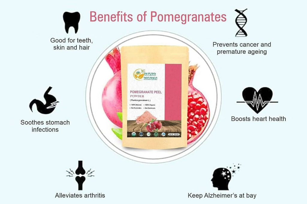 Herbs Botanica Pomegranate Peel Powder | Grocsy