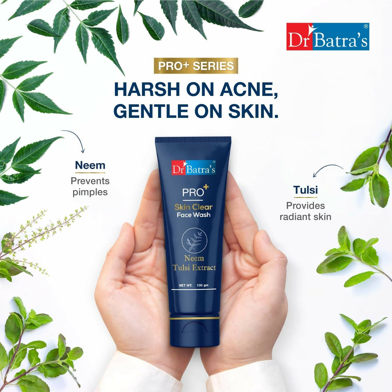 Dr. Batra's PRO + Skin Clear Face Wash | Grocsy
