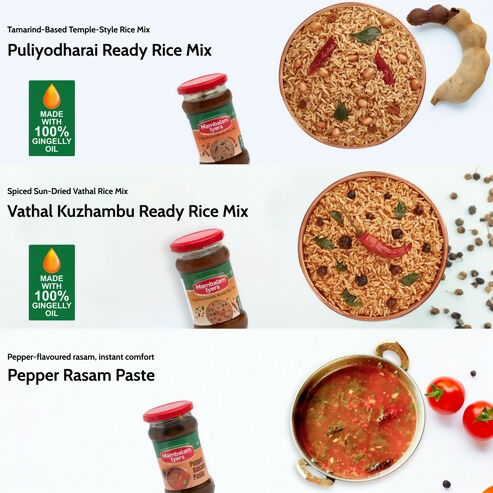 Mambalam Iyers Ready Rice Mix Combo | Grocsy