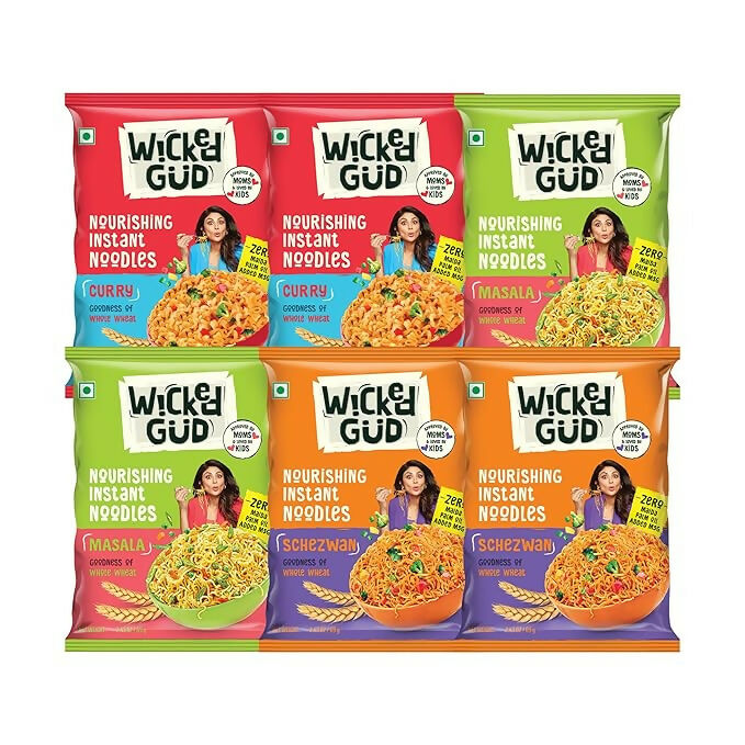 WickedGud Nourishing Instant Noodles Combo | Grocsy
