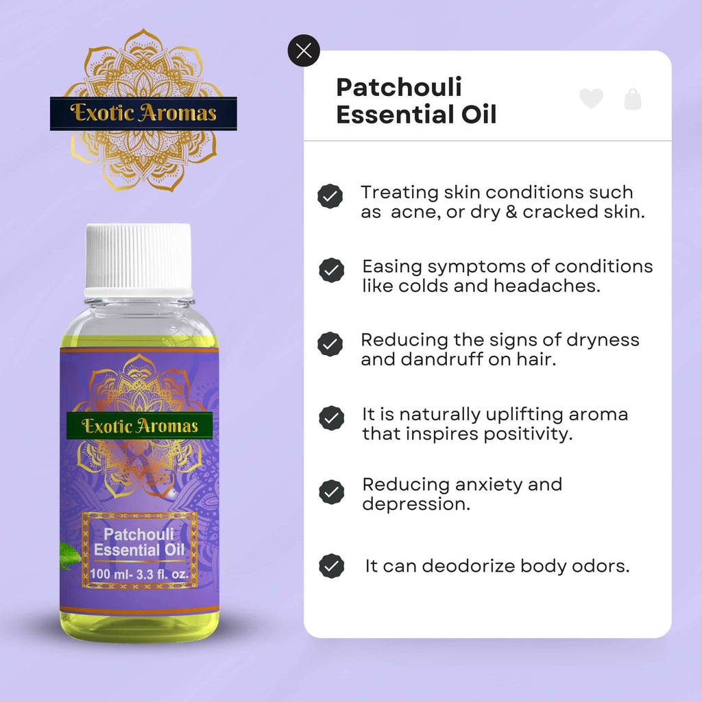 Exotic Aromas Patchouli Essential Oil | Grocsy