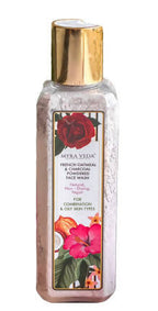Myra Veda French Oatmeal & Charcoal Powdered Face Wash | Grocsy