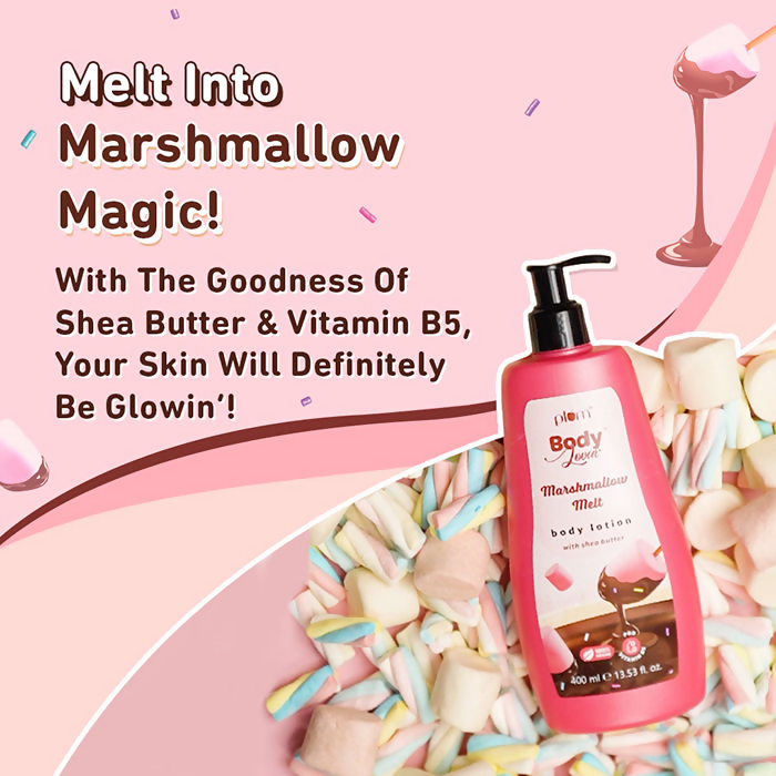 Plum BodyLovin Marshmallow Melt Body Lotion With Shea Butter & Vitamin B5 | Grocsy