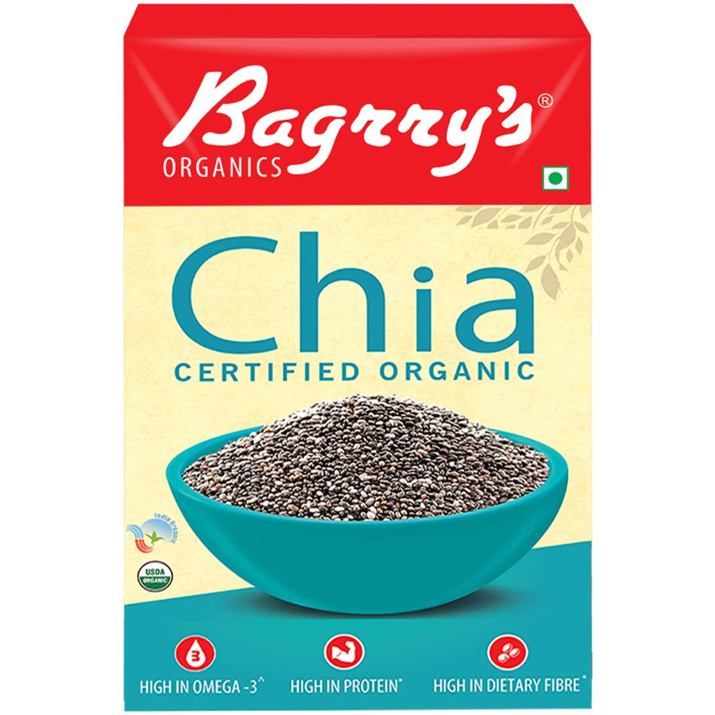 Bagrry's Organic Chia Seeds | Grocsy