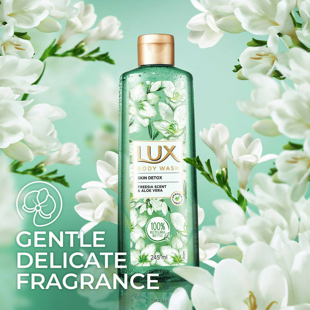 Lux Skin Detox Body Wash with Freesia Scent & Aloe Vera | Grocsy
