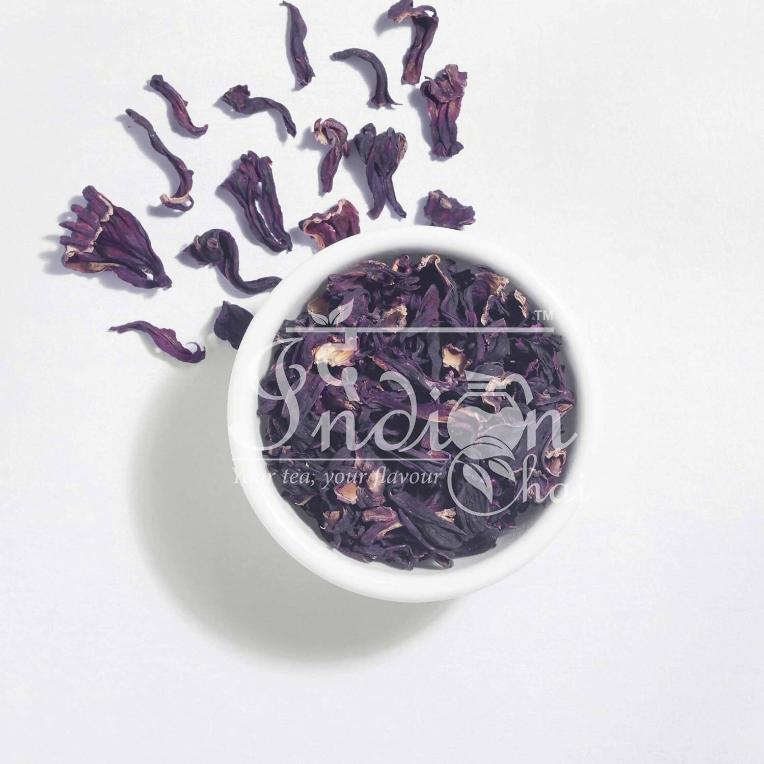 The Indian Chai - Organic Hibiscus Tea 30 Pyramid Tea Bags | Grocsy