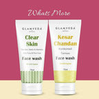 Glamveda Be Bright Skin Brighteing & Anti Blemish Face Wash | Grocsy