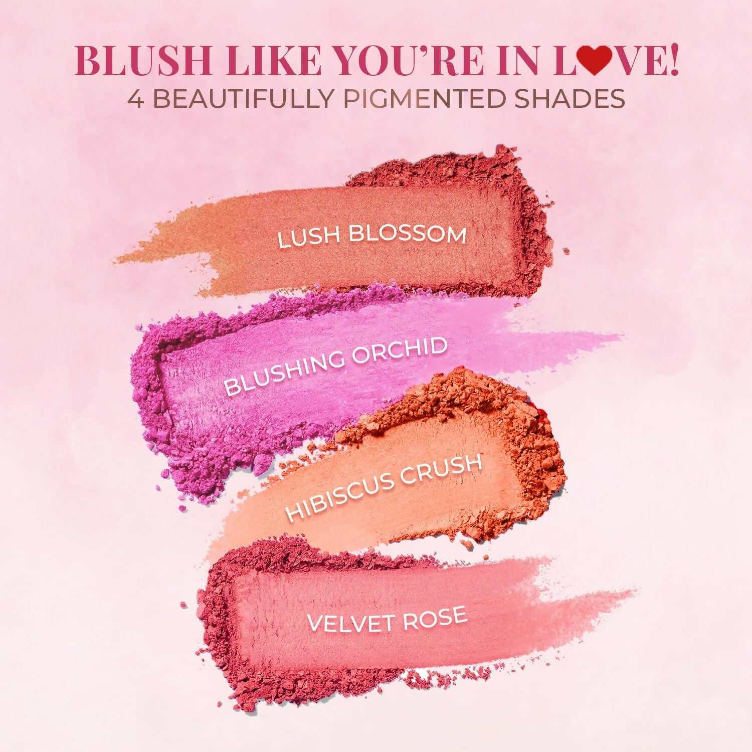 Just Herbs Nourishing Powder Blush - Velvet Rose | Grocsy