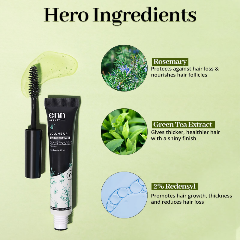 Enn Hair Growth Finishing Gel Anti-Frizz Flyaway Setting Stick | Grocsy