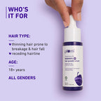 Plum Rosemary & 3% Redensyl Hair Growth Serum | Grocsy