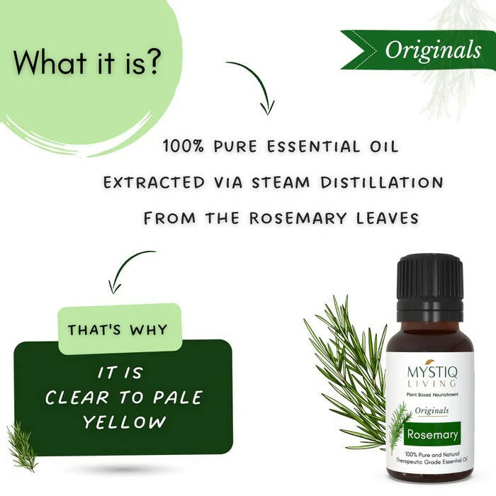 Mystiq Living Originals Rosemary Essential Oil | Grocsy