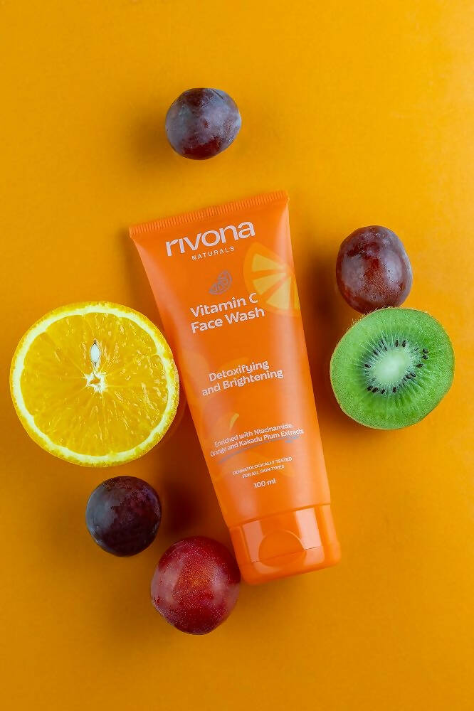 Rivona Naturals Vitamin C Facewash | Grocsy